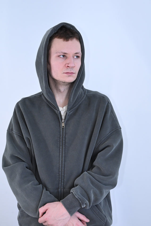 ZY LIMITED Dark Gray SET (ULTRA OVERSIZE) no logo