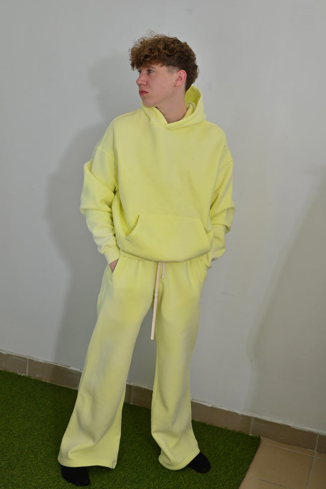 ZY Unisex ekskluzīvs dizainera klešs stila komplekts īpašā citrondzeltenā krāsā