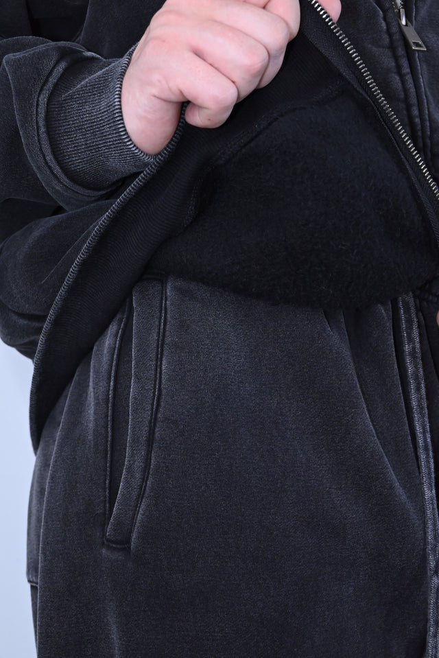 ZY LIMITED Black SET (ULTRA OVERSIZE) no logo