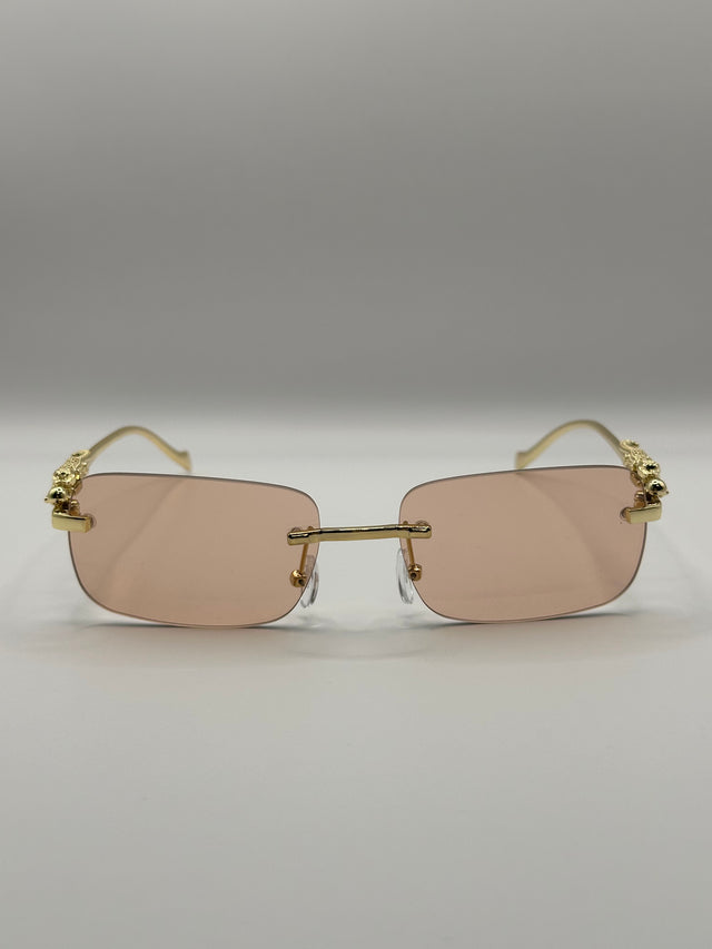 ZY BOSS GLASSES ROSE GOLDEN CHAMPAGNE NR.1