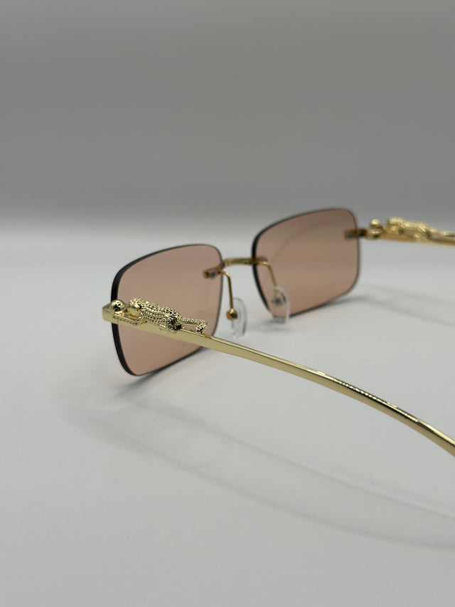 ZY BOSS GLASSES ROSE GOLDEN CHAMPAGNE NR.1