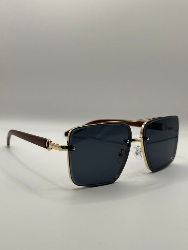 ZY WOOD GRADIENT GOLDEN BLACK