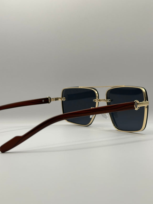 ZY WOOD GRADIENT GOLDEN BLACK