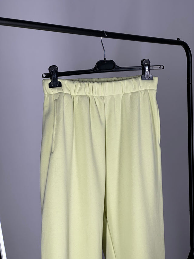 ZY BOSS kārstas kokvīlnas bikses Light Green