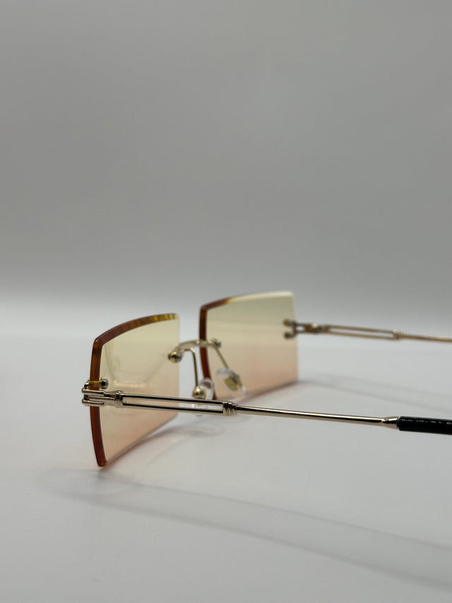 ZY BOSS GLASSES Gradient Gold NR.2