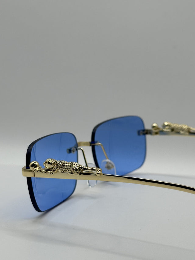 ZY BOSS GLASSES Gold/Blue NR.1