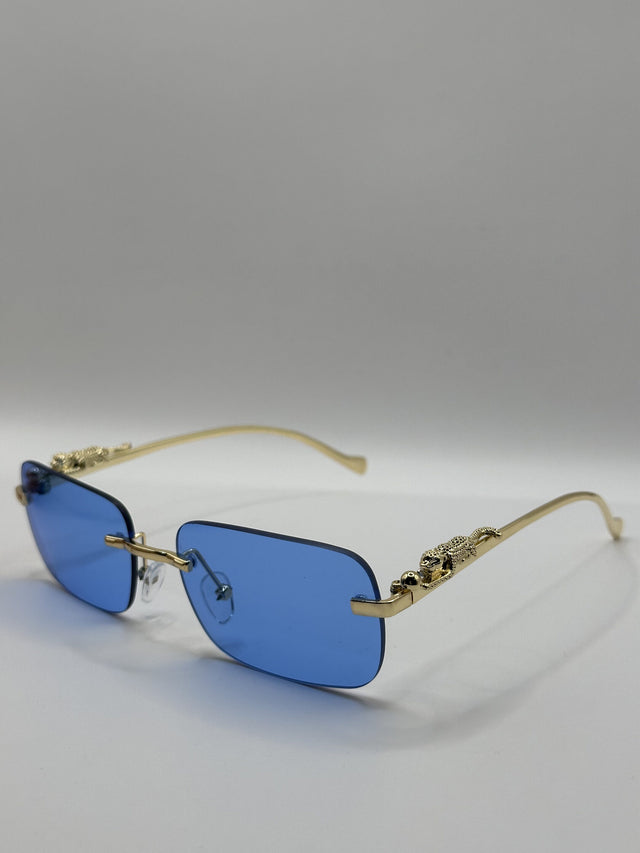 ZY BOSS GLASSES Gold/Blue NR.1